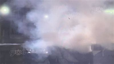 حريق في ٤ باكيات لباعة محطة مصر بالإسكندرية | صور 