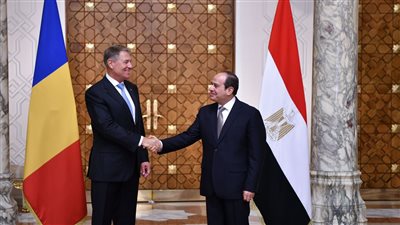  شاهد.. قمة مصرية رومانية بقصر الاتحادية