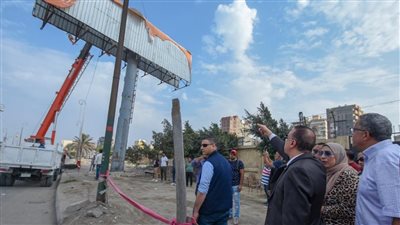 محافظ الإسكندرية: تخصيص باركود للإعلانات المرخصة 