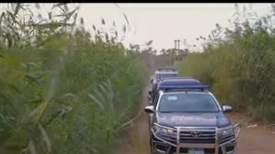  شاهد| اللقطات الأولى للعثور على ترسانة أسلحة في المرج