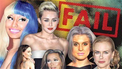 لست وحدك يا أنجلينا جولي.. 9 فضائح تجميلية لنجمات هوليود | صور