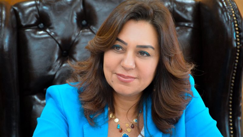 منال عوض محافظ دمياط