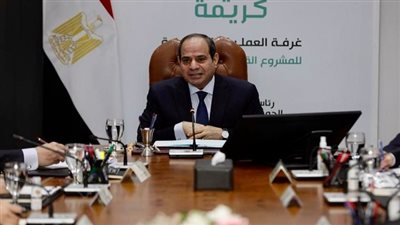 6 صور ترصد تفاصيل لقاء السيسي بمجموعة من خريجي البرنامج الرئاسي لتأهيل الشـباب