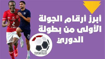 أبرز أرقام الجولة الأولى من بطولة الدوري | إنفوجراف 