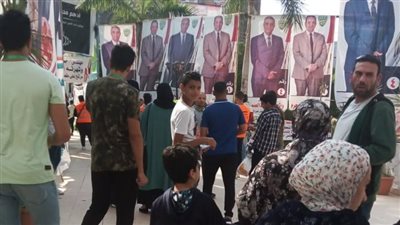 توافد أعضاء نادي بنها الرياضي للإدلاء بأصواتهم في الانتخابات 