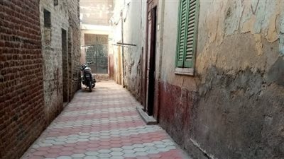 شوارع حي غرب أسيوط تتزين ببلاط الإنترلوك | صور 