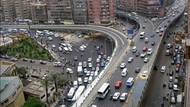 غلق كوبرى الجيزة