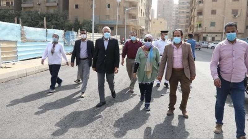محافظ الجيزة يتابع