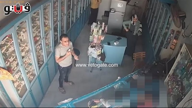 ضبط بلطجي اقتحم صيدلية