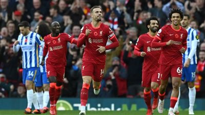 ماني يضيف هدف ليفربول الثاني في مرمى برايتون بالدوري الإنجليزي