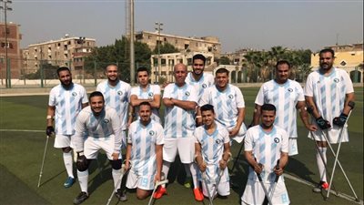 12 لاعبا يمثلون منتخب مصر لمبتوري الأطراف في أمم أفريقيا