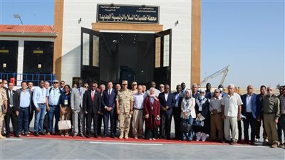 القوات المسلحة تنظم زيارة لوفد دولي لمنظومة معالجة مصرف بحر البقر 