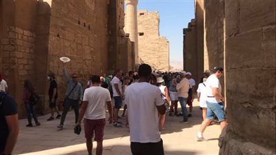 إقبال سياحي غير مسبوق على الأقصر قبل افتتاح طريق الكباش | صور 
