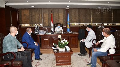 محافظ الغربية يوجه بتطهير المصارف والمجاري المائية