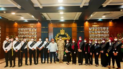 التربية العسكرية بجامعة حلوان تنظم زيارة لمتحف القوات الجوية