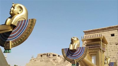 تحضير الموكب الملكي للمشاركة في احتفالية طريق الكباش | صور