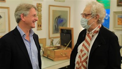 المدير التنفيذى لمتاحف سان فرانسيسكو في زيارة لمتحف فاروق حسني 