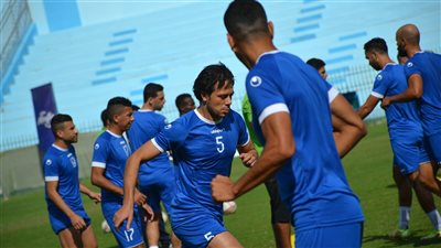 غزل المحلة يختتم استعداداته لمواجهة الشرقية للدخان | صور