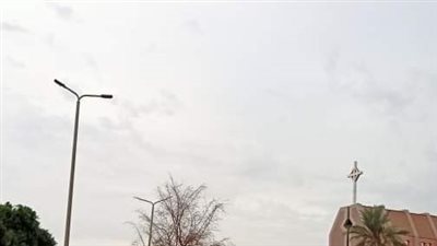 سقوط أمطار خفيفة على الأقصر|صور 