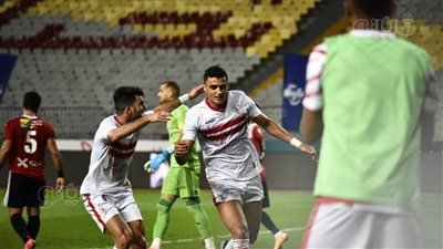 عمر السعيد يعزز تقدم الزمالك بالهدف الثاني أمام طلائع الجيش | صور