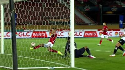 حارس البنك الأهلي: التوفيق وراء هدف شريف.. وكنت سأتعرض للإصابة