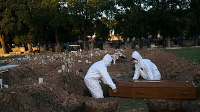 البرازيل تسجل 6761 إصابة و130 وفاة جديدة بفيروس كورونا