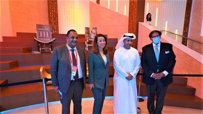 غادة والي ووفد من الأمم المتحدة يزورون الجناح المصري بإكسبو 2020 بدبي