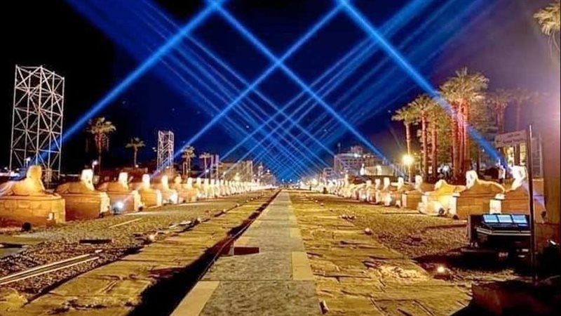 افتتاح طريق الكباش