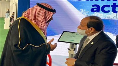  السيسي يلتقي رئيس مجلس الوزراء الكويتي في جلاسجو