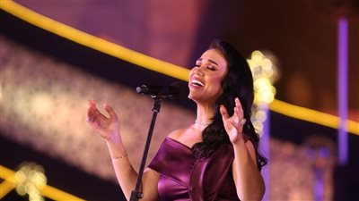 مي فاروق وعبادي الجوهر وسارة سحاب على مسرح النافورة بمهرجان الموسيقى العربية 
