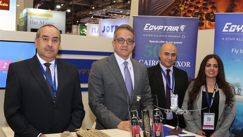 افتتاح الجناح المصري
