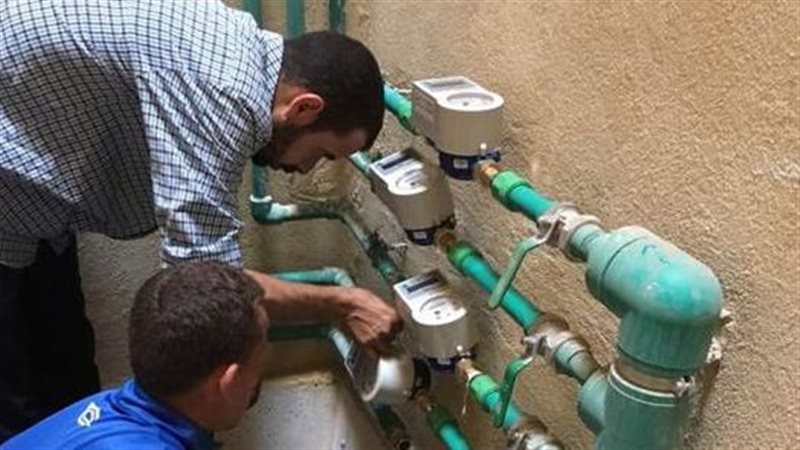 خطوات توصيل عداد