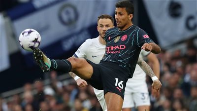 الدوري الإنجليزي، مانشستر سيتي يتقدم بهدف أمام توتنهام بعد 60 دقيقة