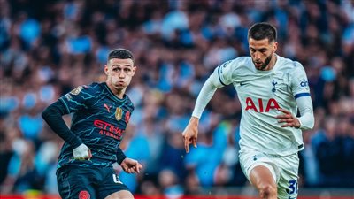 الدوري الإنجليزي، توتنهام يبحث عن التعادل أمام مانشستر سيتي بعد 75 دقيقة