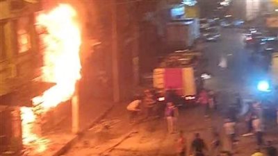 حريق يلتهم محتويات محل هواتف محمولة في فيصل 