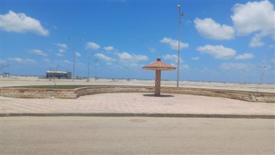 رفع كفاءة وتطوير منطقة الشاطئ بمدينة دمياط الجديدة 