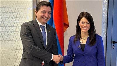 المشاط تبحث مع وزير المالية الأرميني ترتيبات الدورة السادسة من اللجنة المشتركة