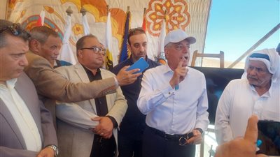 الزراعة والبترول تتابعان المشروعات التنموية المشتركة في وادي بجنوب سيناء