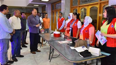محافظ أسيوط يتفقد فعاليات حملة 