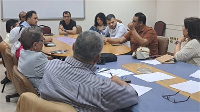 اقتصادية المؤتمر السادس للصحافة تناقش آليات تأهيل المحررين (صور)