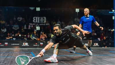 مصطفى عسل يتأهل لنصف نهائي بطولة العالم للإسكواش