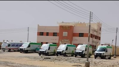  حياة كريمة تنظم قافلة طبية مجانية ببلاط الوادي الجديد 