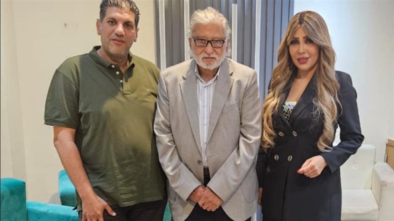 محسن أحمد مع الإعلامية