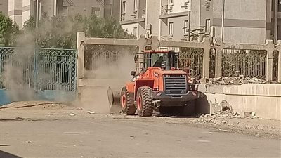 رئيس جهاز التفتيش بسوق أكتوبر يقود حملة نظافة مكبرة (صور)