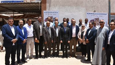 جامعة عين شمس تنظم قافلة تنموية شاملة لخدمة أهالي سوهاج