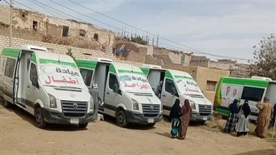 انطلاق قافلة علاجية شاملة بقرى البدرشين والحوامدية