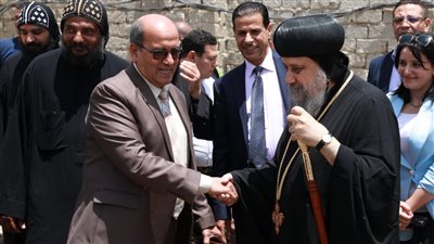 بدء ضخ مياه الشرب لدير الأنبا موسى بطريق العلمين في الإسكندرية 