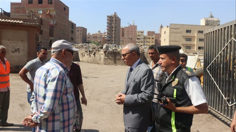 محافظ القليوبية خلال