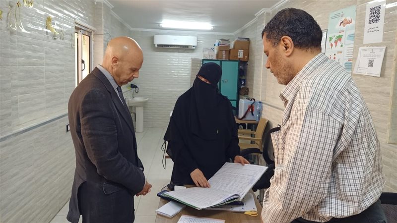 مسعود يتفقد المركز