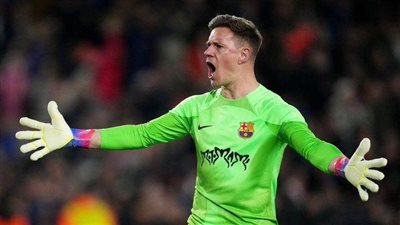 تير شتيجن يدخل تاريخ برشلونة في مركز حراسة المرمى